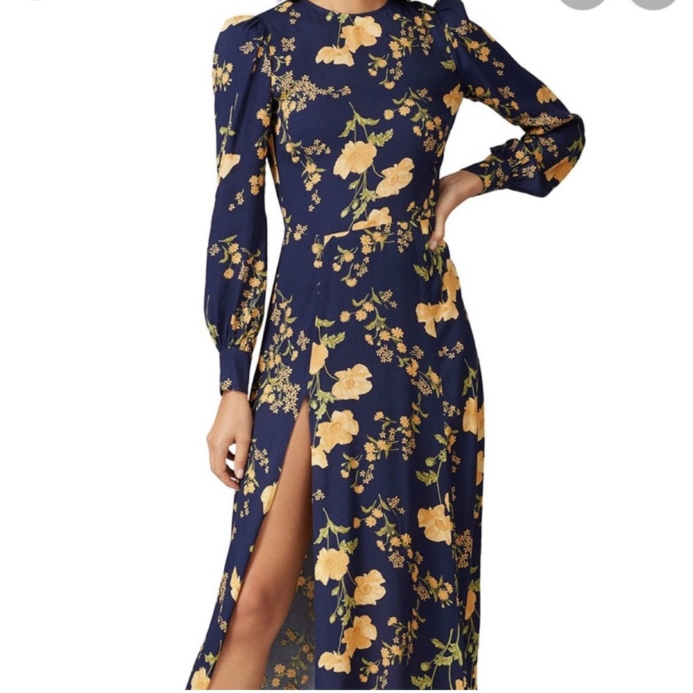 Reformation Creed Dress In Floral Print